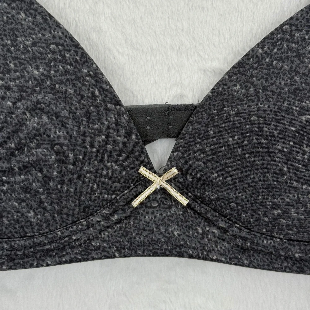 Nicole Miller‎ New York Girls Gray Triangle Bra Size 34A NWT